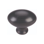 M Marcus Heritage Brass Oval Design Wardrobe Knob 38mm 